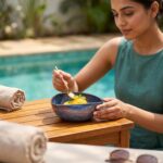 Leafbud Midnight Tria Serving Bowl (S) - Image 10