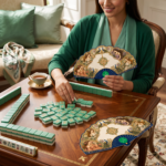 Leafbud Art Nouveau Mahjong Shuffler - Image 12