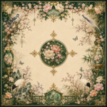 Leafbud Chinoiserie Botanica Mahjong Mat