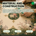 Leafbud Chinoiserie Botanica Mahjong Mat - Image 5