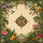 Leafbud Emerald Conservatory Mahjong Mat