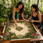 Leafbud Emerald Conservatory Mahjong Mat - Image 12