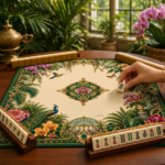 Leafbud Emerald Conservatory Mahjong Mat - Image 11