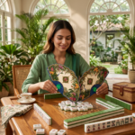 Leafbud Emerald Conservatory Mahjong Shuffler - Image 8