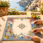 Leafbud Amalfi Escape Mahjong Mat - Image 10