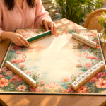 Leafbud Flamingo Lagoon Mahjong Mat - Image 9