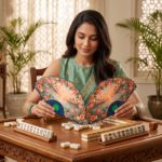 Leafbud Flamingo Lagoon Mahjong Shuffler - Image 9