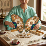Leafbud Jaipur Palace Mahjong Shuffler - Image 9