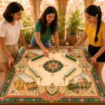 Leafbud Jaipur Palace Mahjong Mat - Image 8
