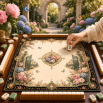 Leafbud Jardin de Fleur Mahjong Mat - Image 10