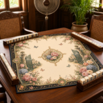 Leafbud Jardin de Fleur Mahjong Mat - Image 9