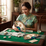 Leafbud Jardin de Fleur Mahjong Shuffler - Image 10