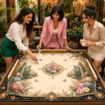 Leafbud Jardin de Fleur Mahjong Mat - Image 12