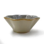 Leafbud earthen elegance collection serving bowl