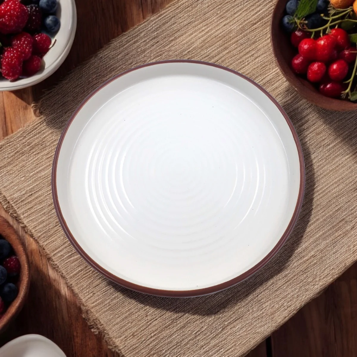 Leafbud elegance dinner plate 9