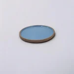 Leafbud aquamarine serving platter 8 1