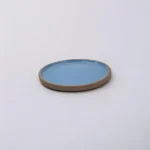Leafbud aquamarine serving platter 8