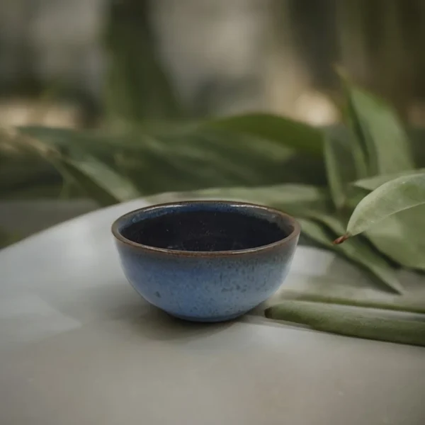 Leafbuds galactic blues portion bowl