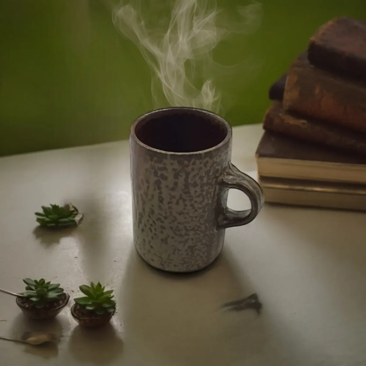 Leafbuds nature dusk mug