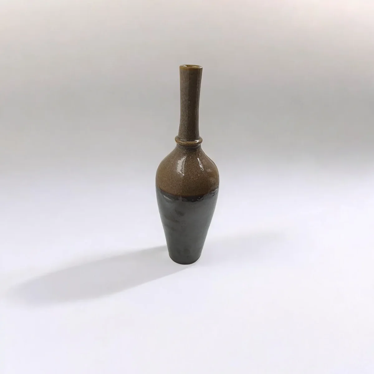 Leafbuds grand elegance vase brown