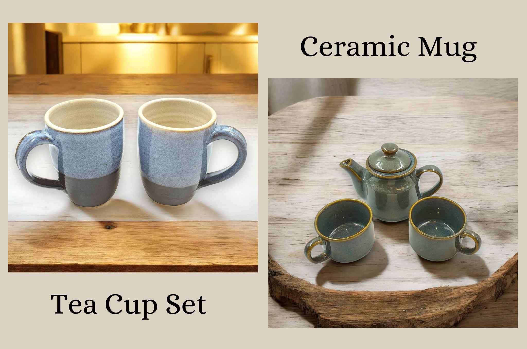 Ceramic Mugs vs Tea Cup Sets