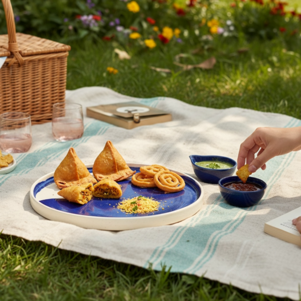 Leafbud Ocean Dusk Serving Set