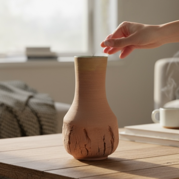 Leafbud Emotional Resonance Mud Brown Carafe