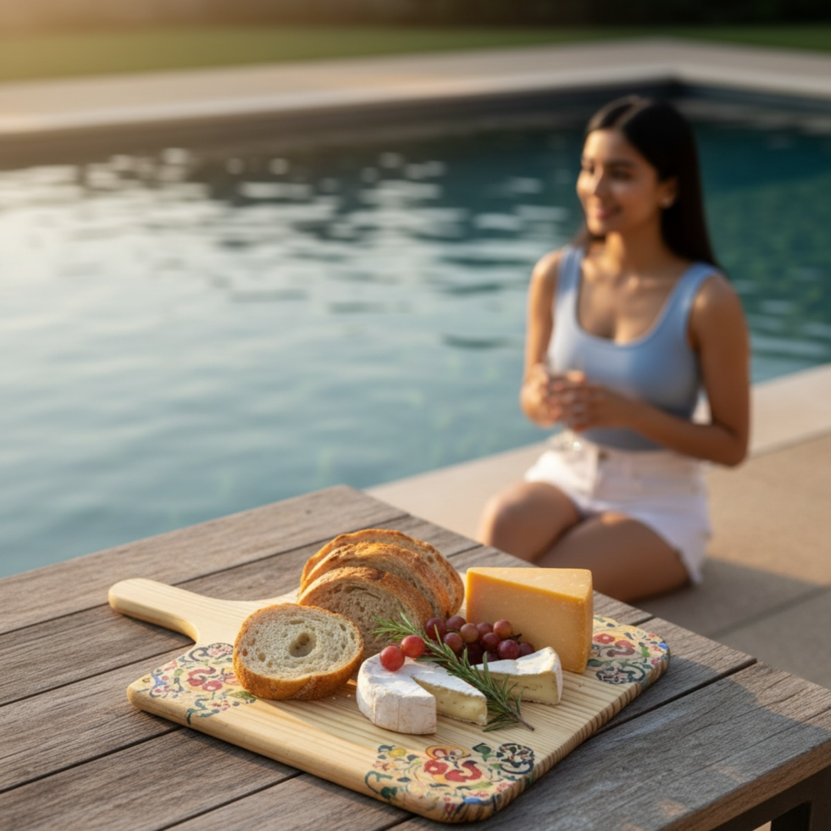 Leafbud Cordoba Crescent Bread Board