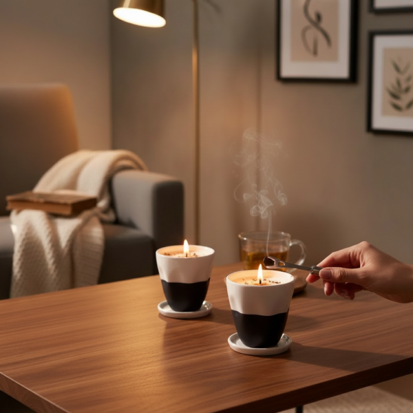 Leafbud Aura Perfumed Candle Set