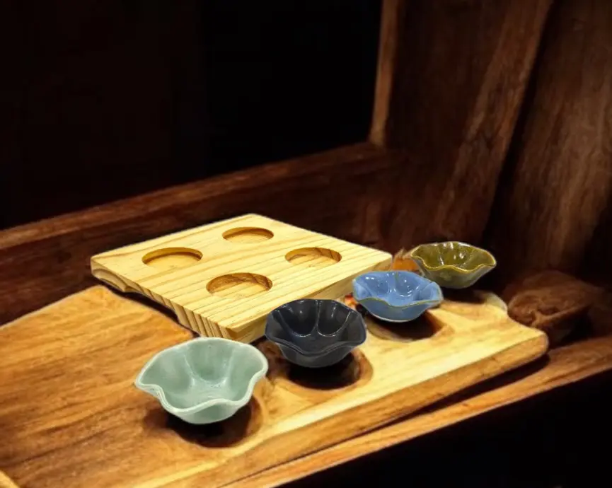 Leafbud Flower Harmony Tray