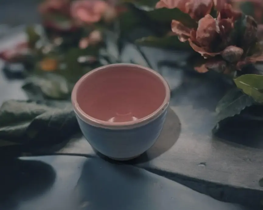 Leafbud's Aqua Rose Cup