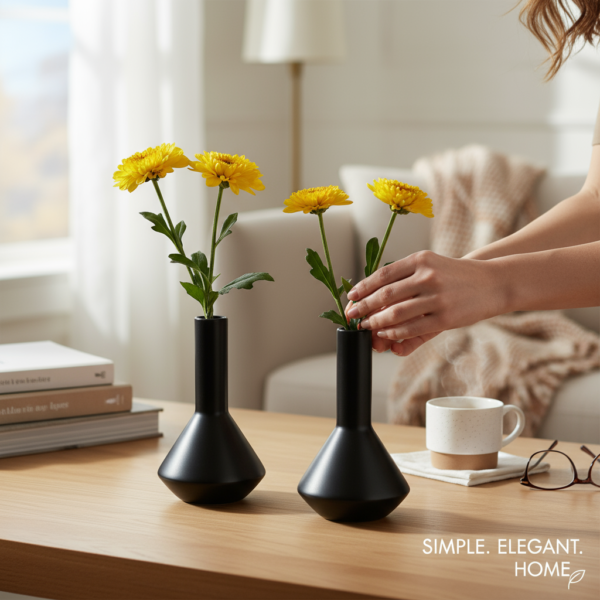 Leafbud Origin Pair Vase Set