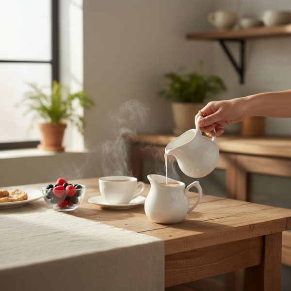 Leafbud Pure Pour Creamer Set