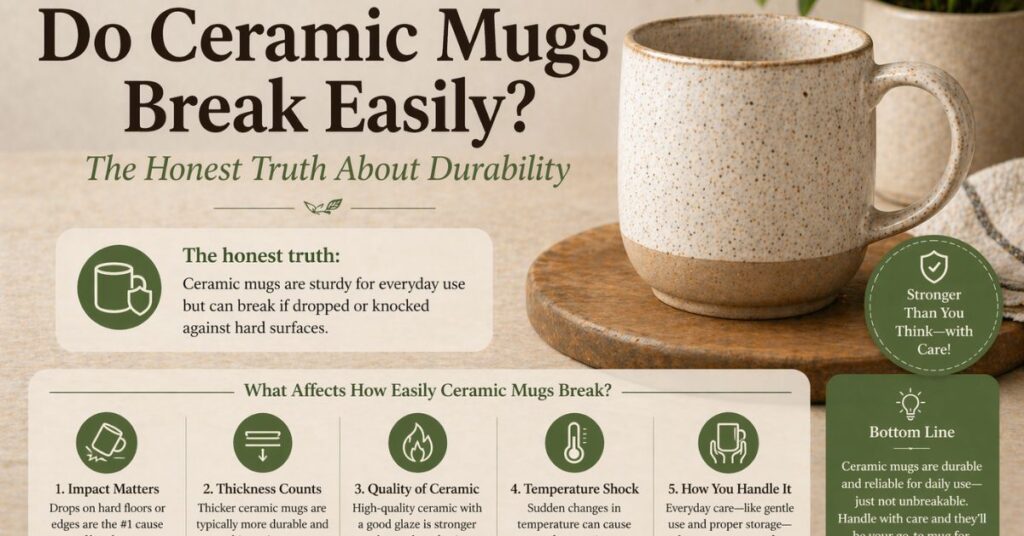 Do Ceramic Mugs Break Easily? The Honest Truth About Durability