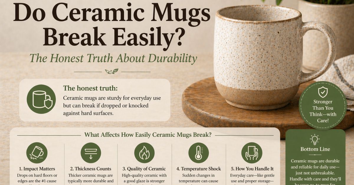 Do Ceramic Mugs Break Easily? The Honest Truth About Durability