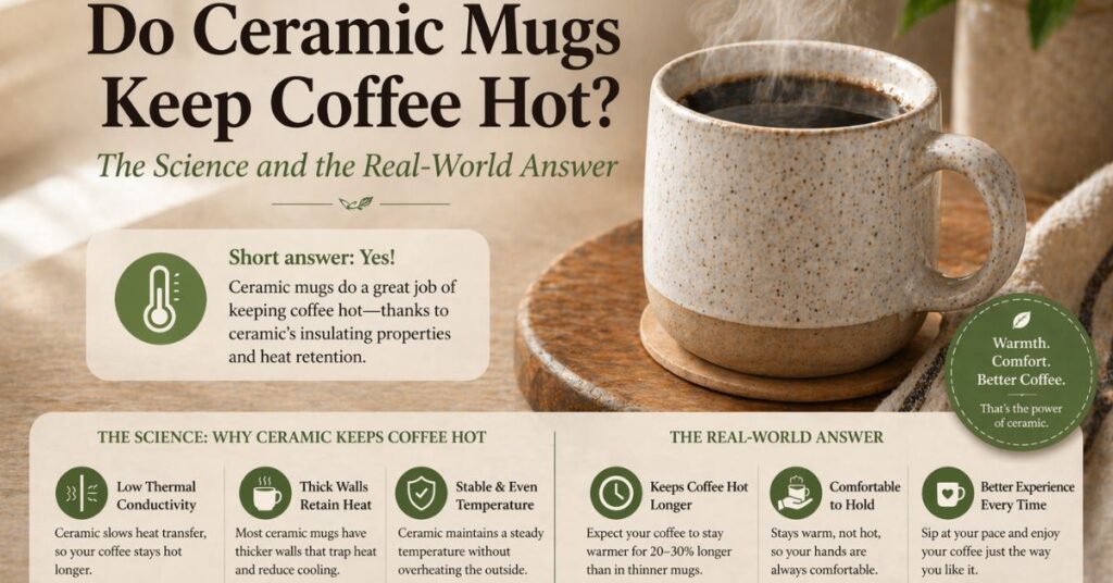 Do Ceramic Mugs Keep Coffee Hot? The Science and the Real-World Answer