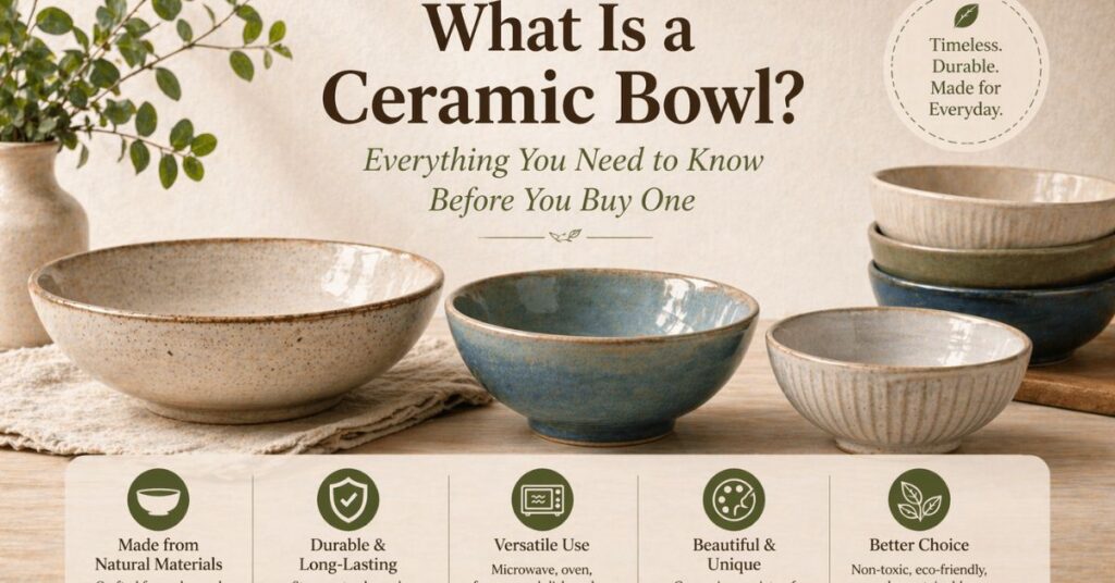 What Is a Ceramic Bowl? Everything You Need to Know Before You Buy One