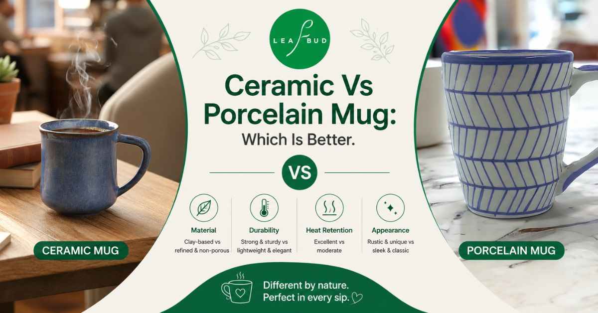 Ceramic Vs Porcelain Mug: Which Is Better