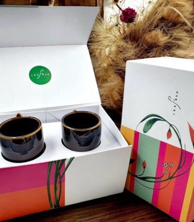 Leafbud Amber Mugs