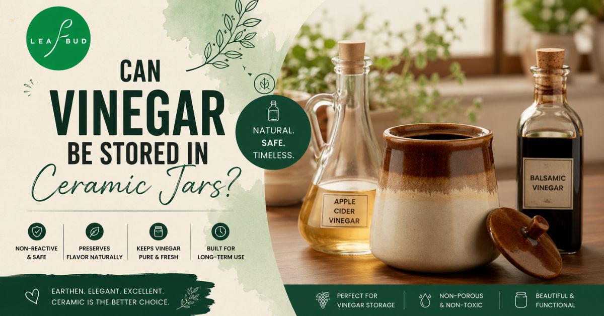 Can Vinegar Be Stored in Ceramic Jars