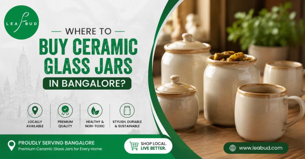 Where to Buy Ceramic Glass Jars in Bangalore