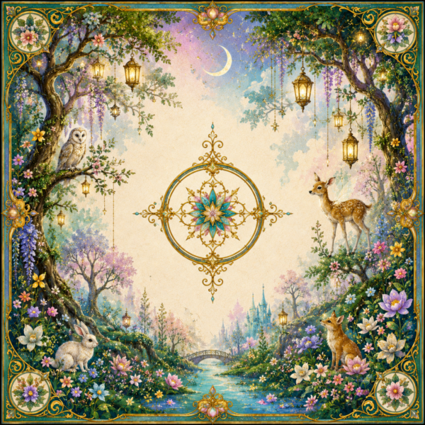 Leafbud Lumina Mahjong Mat