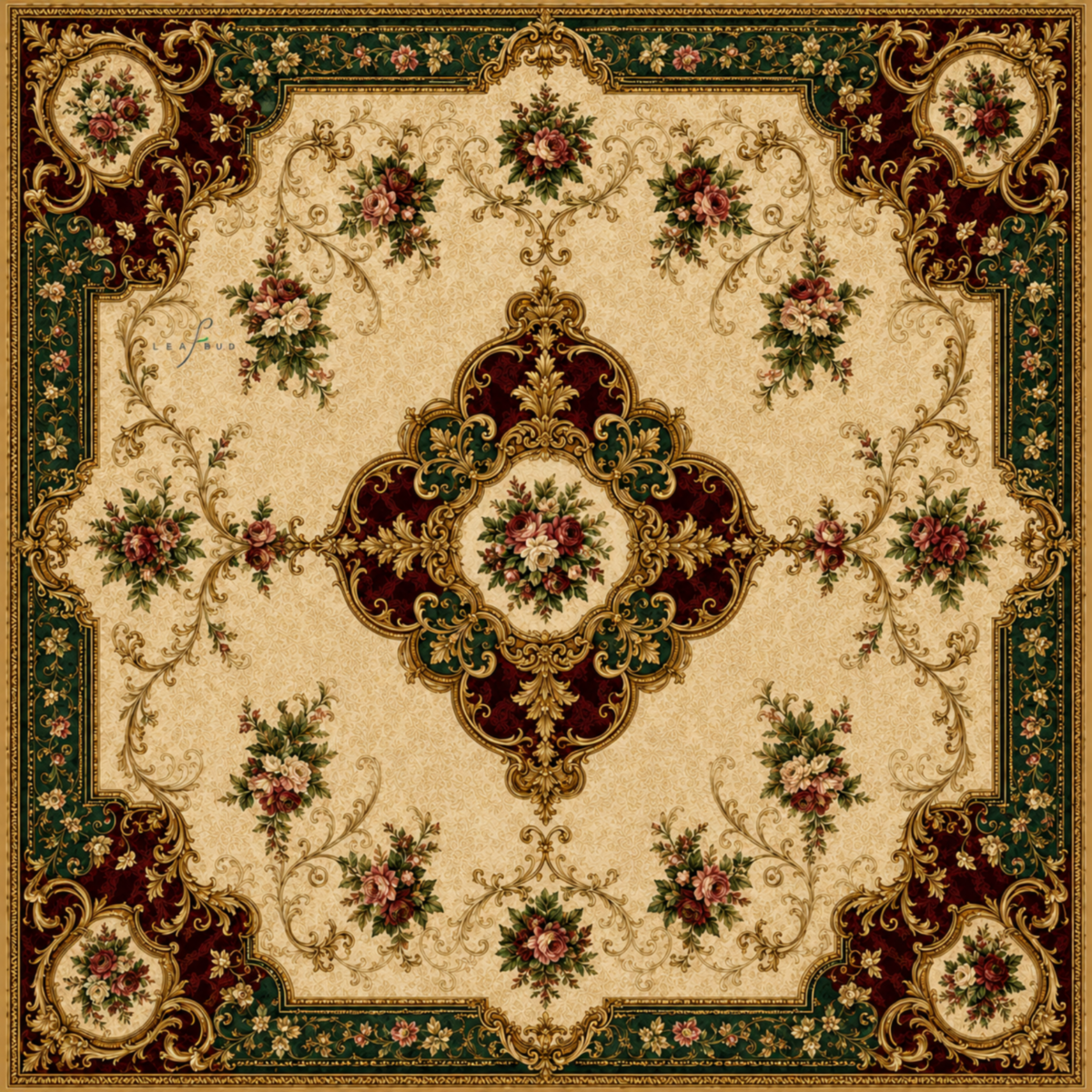 Leafbud Vivienne Mahjong Mat