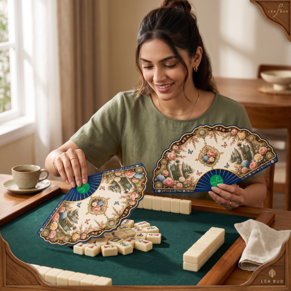 Leafbud Jardin de Fleur Mahjong Shuffler